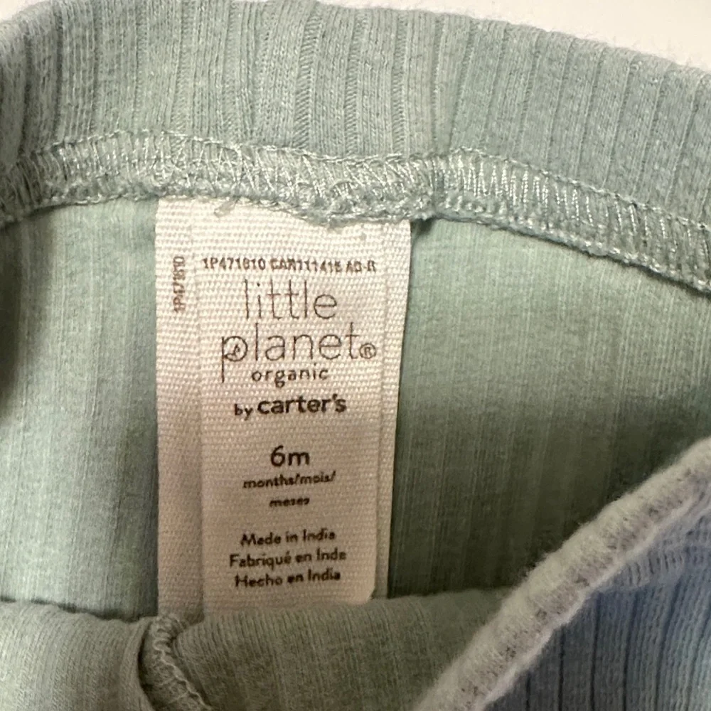 Carter's Little Planet Organic Baby Shorts in Light Gray